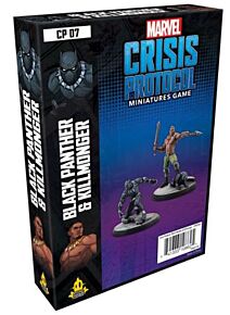 Marvel Crisis Protocol Black Panther and Killmonger (Atomic Mass Games)