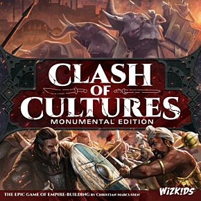 board game Clash of Cultures Monumental Edition (Wizkids)