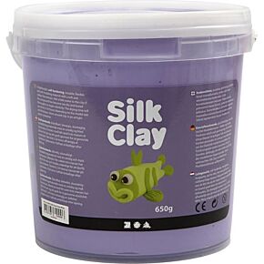 Silk Clay Paars (650g)