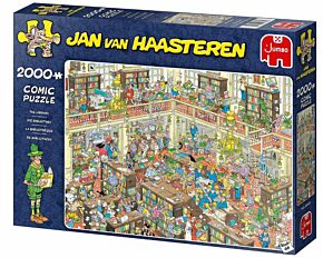 Jan van Haasteren - De Bibliotheek (2000 stukken - Jumbo puzzle)
