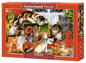 Kittens Play Time Castorland puzzel 1500