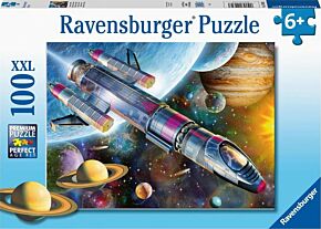 Ravensburger puzzel Missie in de Ruimte (100 stukken)