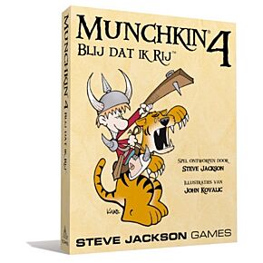 Munchkin 4: Blij dat ik rij (Steve Jackson Games)