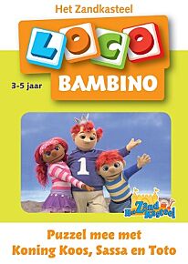Bambino Loco boekje - Puzzelen met Koning Koos, Sassa en Toto (3-5 jaar)