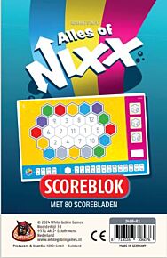 Scoreblok Alles of Nixx
