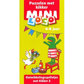 Mini Loco boekje: Puzzelen met Kikker (ontwikkelingsspelletjes)
